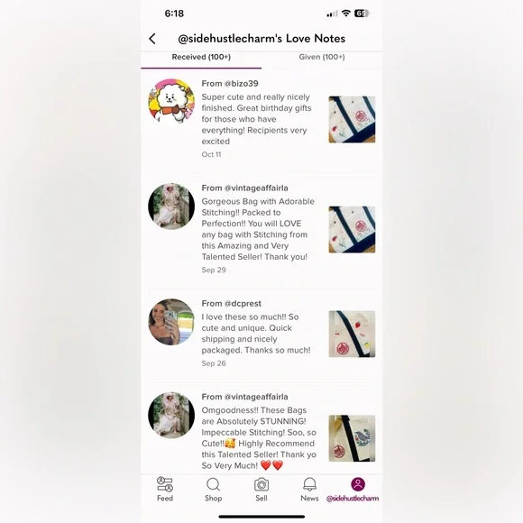 NWT Trader Joe’s canvas tote with embroidery - Picture 8 of 12